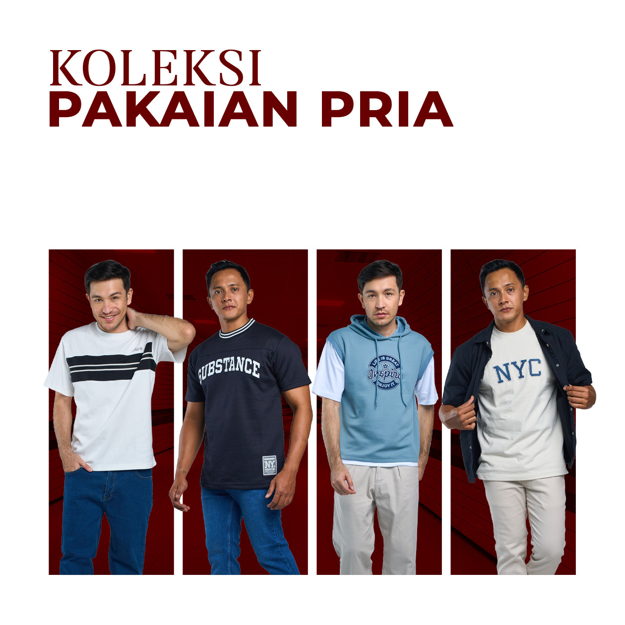 Koleksi pakaian pria 2026